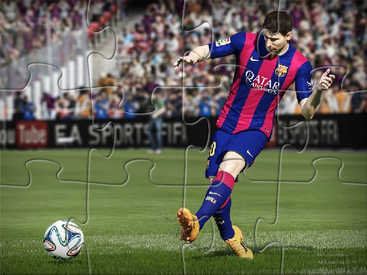 Messi Barcelona Puzzle