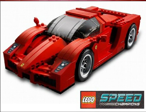 Lego Ferrari Jigsaw