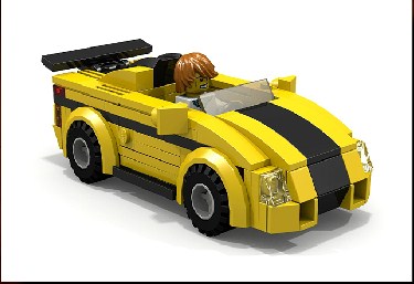 Lego Sport Car Jigsaw