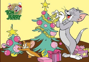 Tom and Jerry Christmas Time Puzzle
