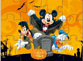 Mickey Halloween Puzzle