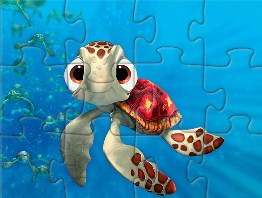 Finding Nemo Squirt Puzzle