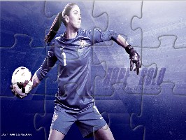 Hope Solo Soccer Puzzle