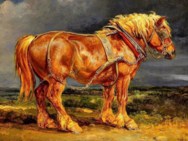 Horse on a Stormy Day Jigsaw Puzzle