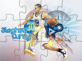 Stephen Curry Warriors Puzzle