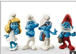 Smurfs Heroes Puzzle
