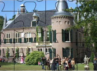 Keukenhof Castle Jigsaw Puzzle