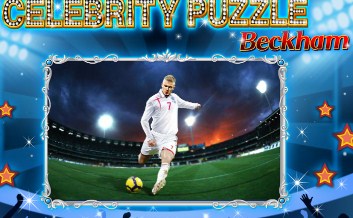Beckham Celebrity puzzle