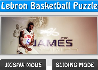 Lebron Basketball Puzzle