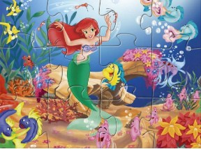 Ariel Jigsaw Game