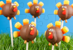 Turkey Cake Pops Jigsaw Puzzle