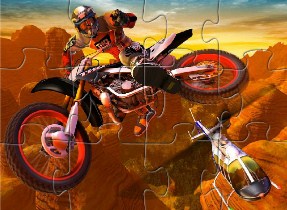 Dirtbike Jigsaw