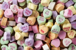 Conversation Heart Candy Jigsaw Puzzle