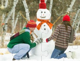 Snowman Jigsaw