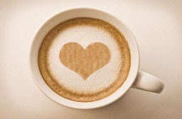 Heart Drawing On Latte