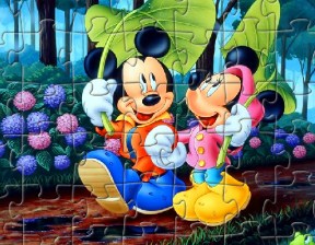 Mickey and Minnie Jigsaw