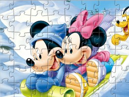 Mickey and Minnie Mouse Puzzle