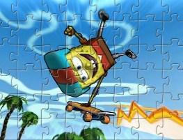 SpongeBob Skate Jigsaw