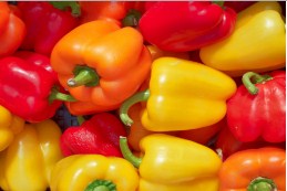 Red Yellow Orange Bell Peppers Jigsaw Puzzle