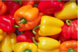 Red Yellow Orange Bell Peppers Jigsaw Puzzle