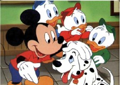 Cartoon jigsaw puzzle