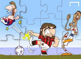 Gattuso Kicks Messi Puzzle