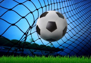 Soccer Ball In Goal Net Jigsaw Puzzle