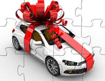 Christmas Car Puzzle