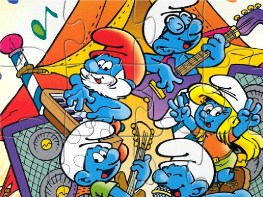 Smurfs Jigsaw