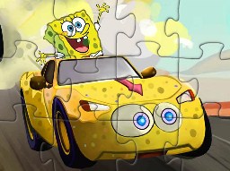 SpongeBob Car Puzzle