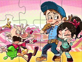 Vanellope Jigsaw