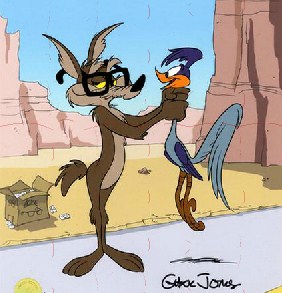 Road Runner Wile Coyote Jigsaw Puzzle 1