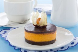 Pumpkin Cheesecake With Chocolate Jigsaw Puzzle