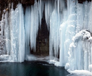 Frozen Waterfall