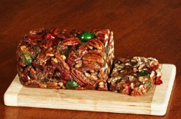 Sliced Holiday Fruit Cake Jigsaw Puzzle