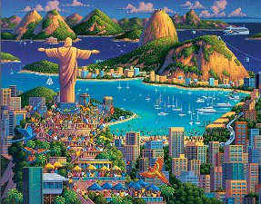 Rio De Janeiro 20×16