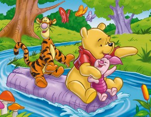 Winnie The Pooh Adventure Jigsaw Puzzle