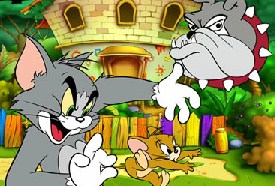Spike vs Tom and Jerry