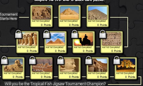 Egypt Jigsaw Tournament