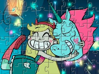 Star Butterfly Happy Puzzle