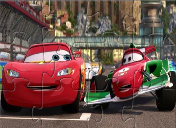 Race Cars 2 Kids Puzzle