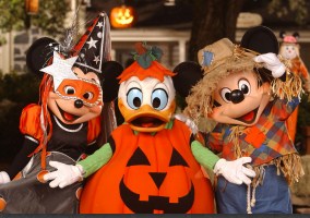 Halloween characters Magic Kingdom