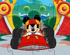 Mickey Racing Car