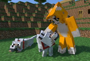 Minecraft Dogs Jigsaw