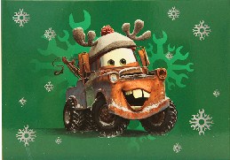 Cars Christmas Time Jigsaw