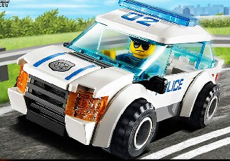 Lego Police Car Jigsaw