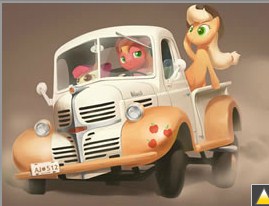 Apple Truck Jigsaw