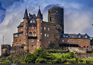 Castle Burg Katz Germany