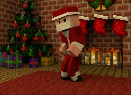 Minecraft Santa Claus