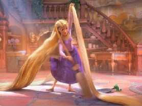 Rapunzel Sweeping Puzzle